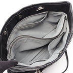 Chanel Tote Quilted Black Lambskin Chain — view 3