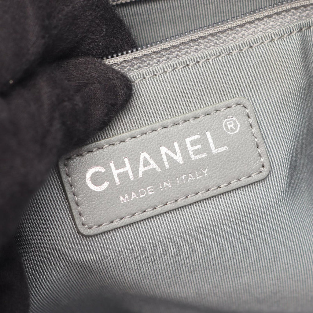 Chanel Tote Quilted Black Lambskin Chain — view 4