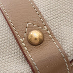 Louis Vuitton Handbag Trianon Sac de Nuit MM Beige Canvas Leather — view 7