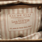 Louis Vuitton Handbag Trianon Sac de Nuit MM Beige Canvas Leather — view 4