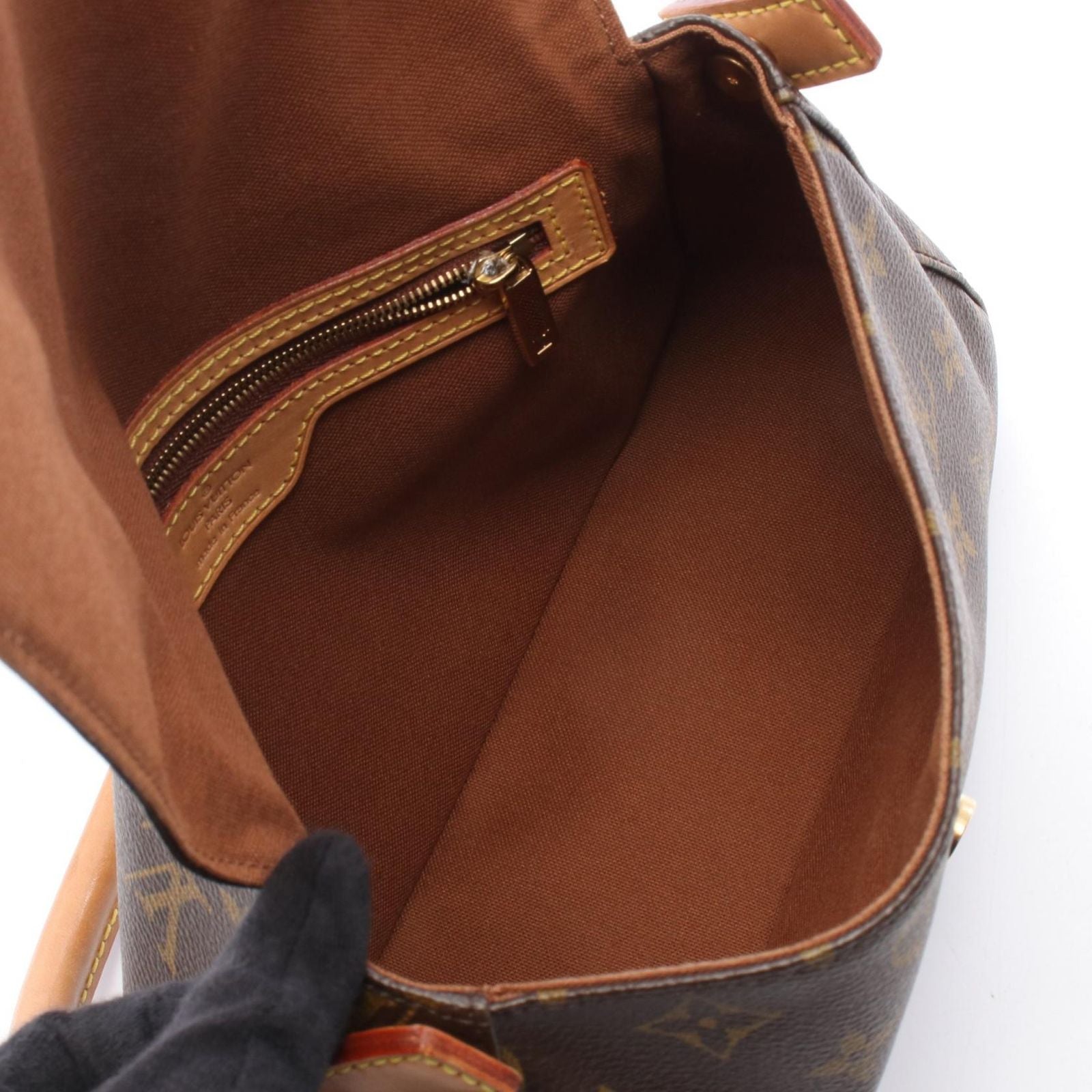 Louis Vuitton Handbag Mini Looping Canvas Leather — view 3
