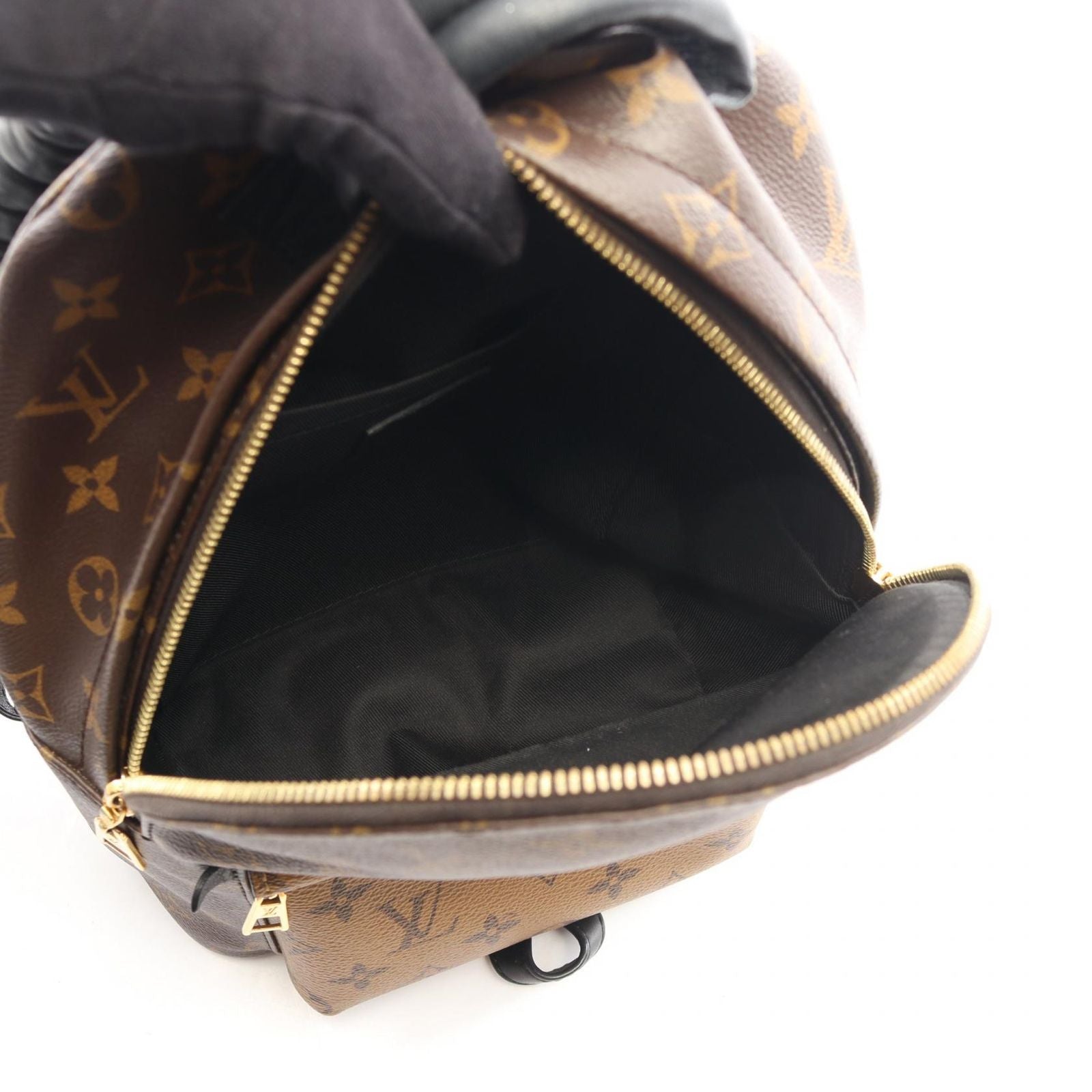 Louis Vuitton Backpack Palm Springs PM Canvas Leather — view 3