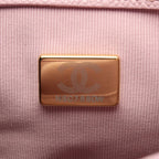 Chanel Backpack Small Pink Caviar Leather Quilted Chain — view 5