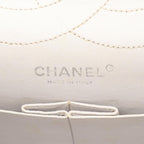 Chanel Shoulder Bag 2.55 Quilted Maxi Mademoiselle Chain Double Flap Off White — view 4