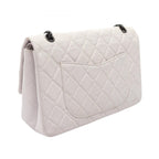 Chanel Shoulder Bag 2.55 Quilted Maxi Mademoiselle Chain Double Flap Off White — view 2