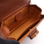 Gucci Handbag Bamboo 2-Way 000 14 Brown Leather Shoulder — view 3