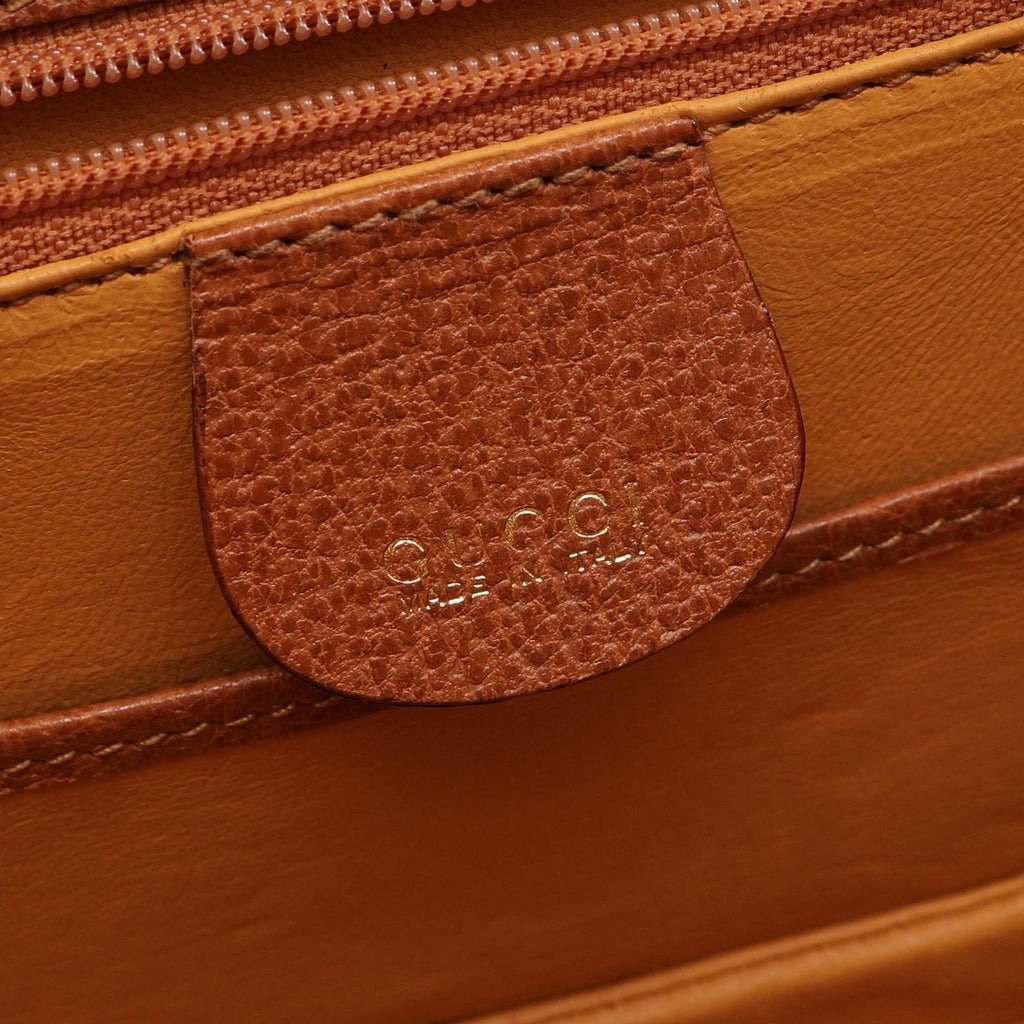 Gucci Handbag Bamboo 2-Way 000 14 Brown Leather Shoulder — view 4