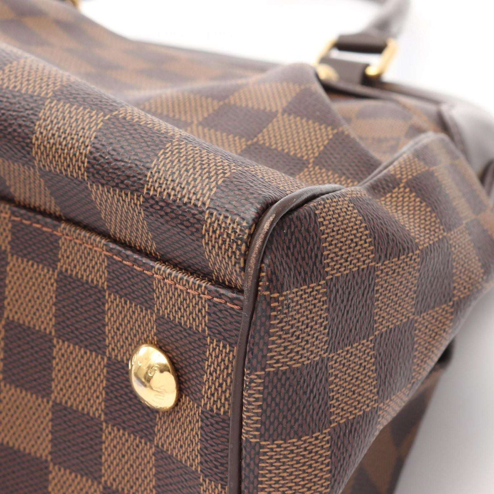 Louis Vuitton Handbag Trevi PM Damier Ebene 2-Way Canvas Leather — view 8