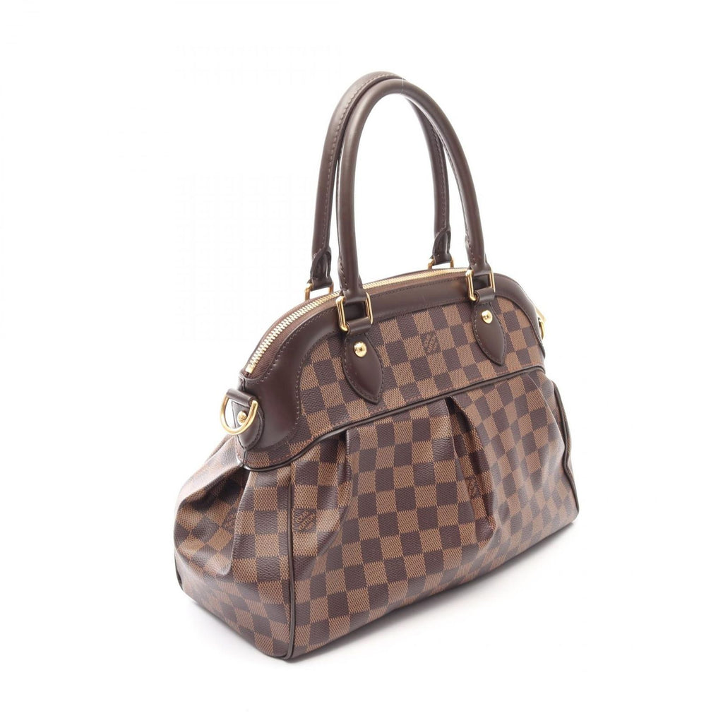 Louis Vuitton Handbag Trevi PM Damier Ebene 2-Way Canvas Leather — view 2