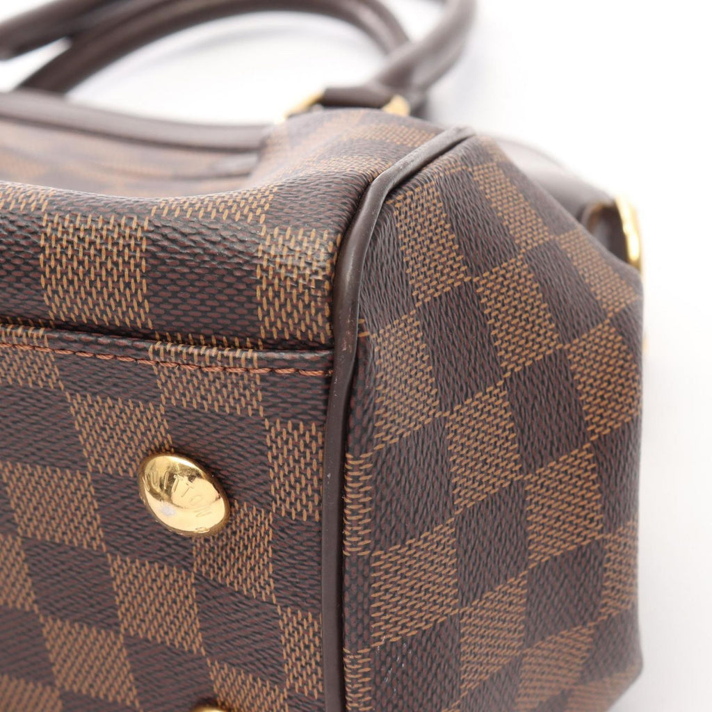 Louis Vuitton Handbag Trevi PM Damier Ebene 2-Way Canvas Leather — view 9