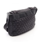 Chanel Shoulder Bag CC Logo Sports Line Messenger Black Nylon Leather — view 2