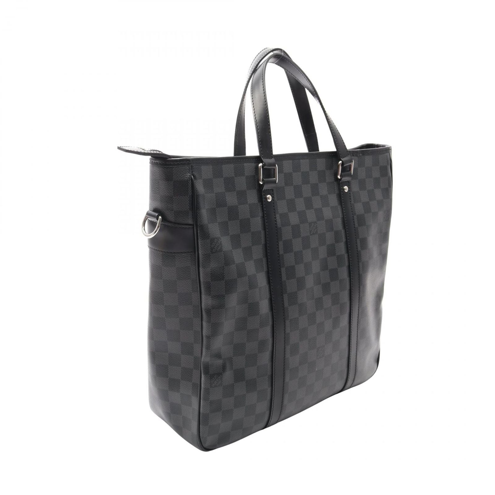 Louis Vuitton Tote Tadao Damier Graphite 2-Way Canvas Leather — view 2