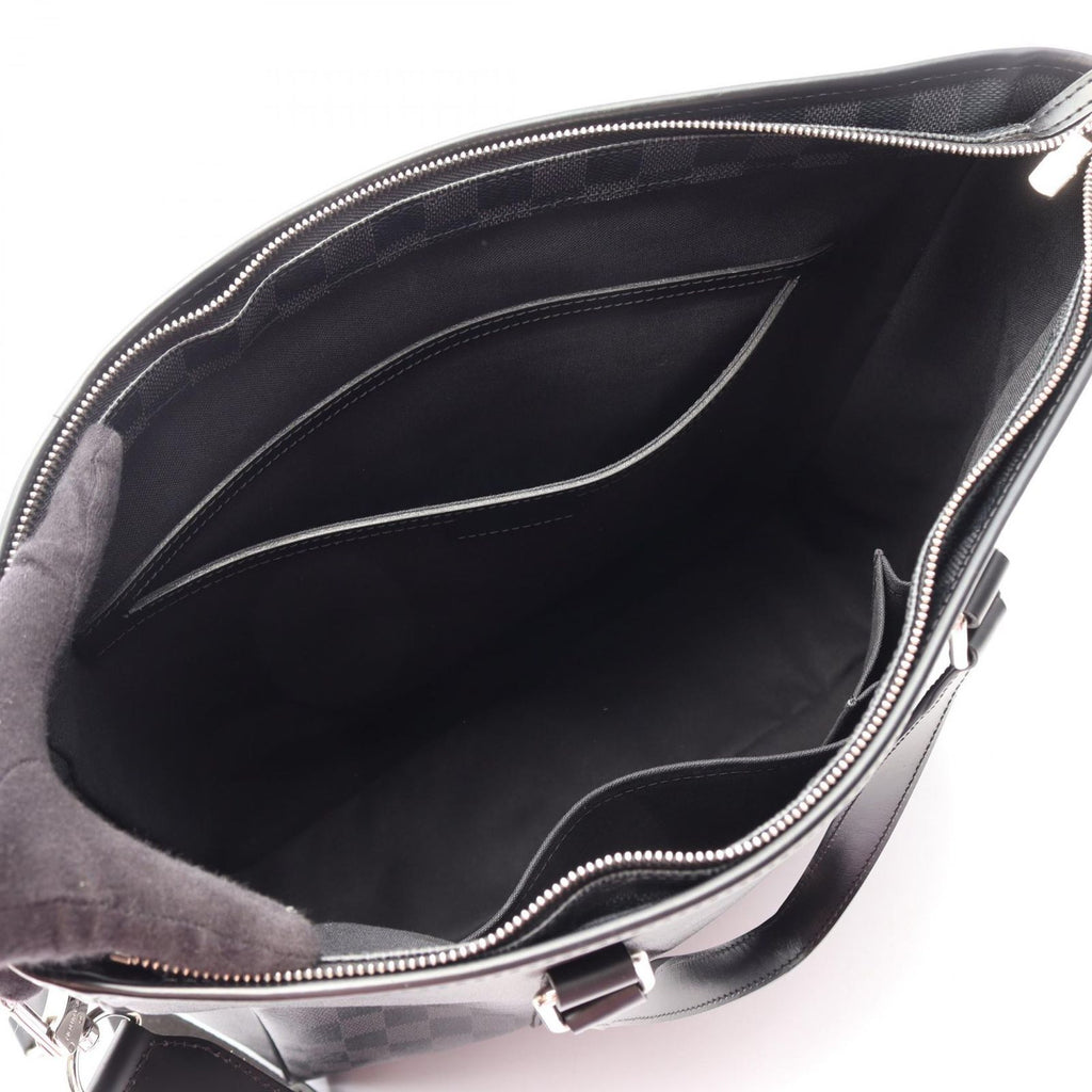 Louis Vuitton Tote Tadao Damier Graphite 2-Way Canvas Leather — view 3