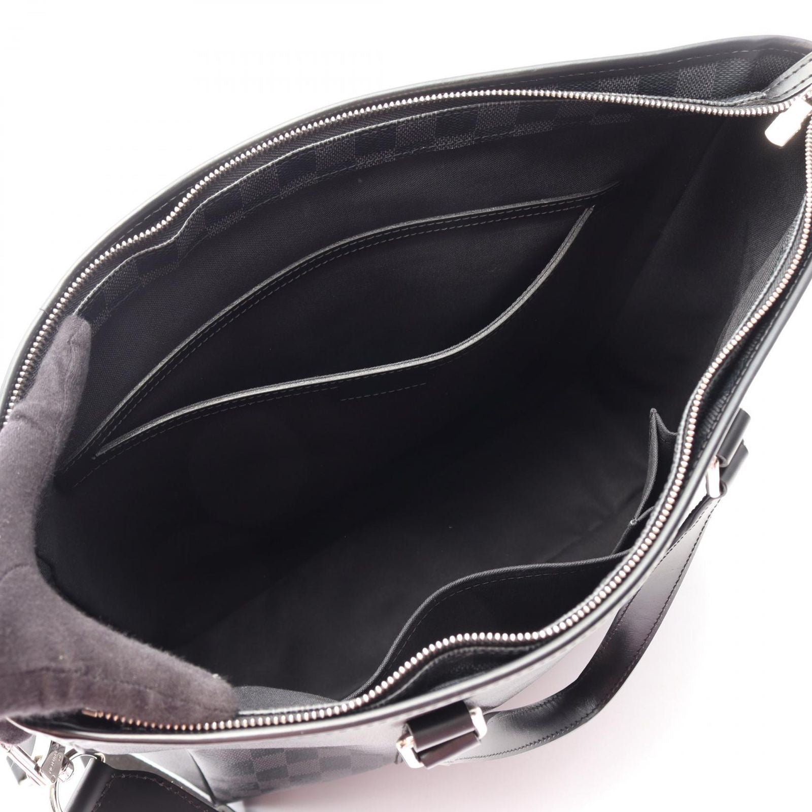 Louis Vuitton Tote Tadao Damier Graphite 2-Way Canvas Leather — view 3