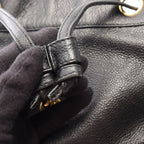 Chanel Backpack Triple CC Logo Black Caviar Leather Coco — view 7