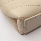 Chanel Shoulder Bag Blanc Stitch Mini Cream Lambskin Chain — view 8