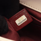 Chanel Shoulder Bag Blanc Stitch Mini Cream Lambskin Chain — view 5