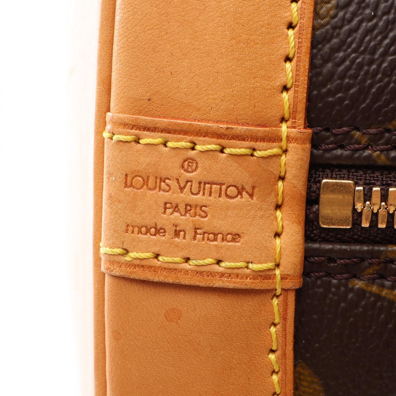 Louis Vuitton Handbag Alma PM Monogram Canvas Leather — view 4