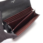 Chanel Bifold Wallet Classic Long Flap Quilted Black Caviar Leather — view 3