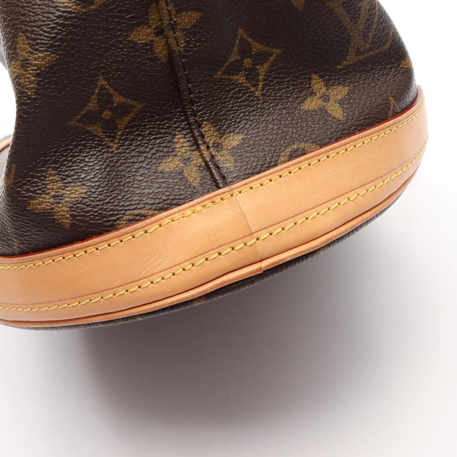 Louis Vuitton Shoulder Bag Bucket GM Canvas Leather — view 7