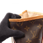 Louis Vuitton Shoulder Bag Bucket GM Canvas Leather — view 9