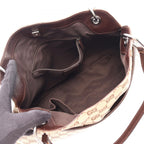 Gucci Shoulder Bag GG Canvas Beige Dark Brown Eclipse — view 3