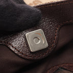 Gucci Shoulder Bag GG Canvas Beige Dark Brown Eclipse — view 5