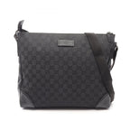 Gucci Shoulder Bag GG Canvas Black