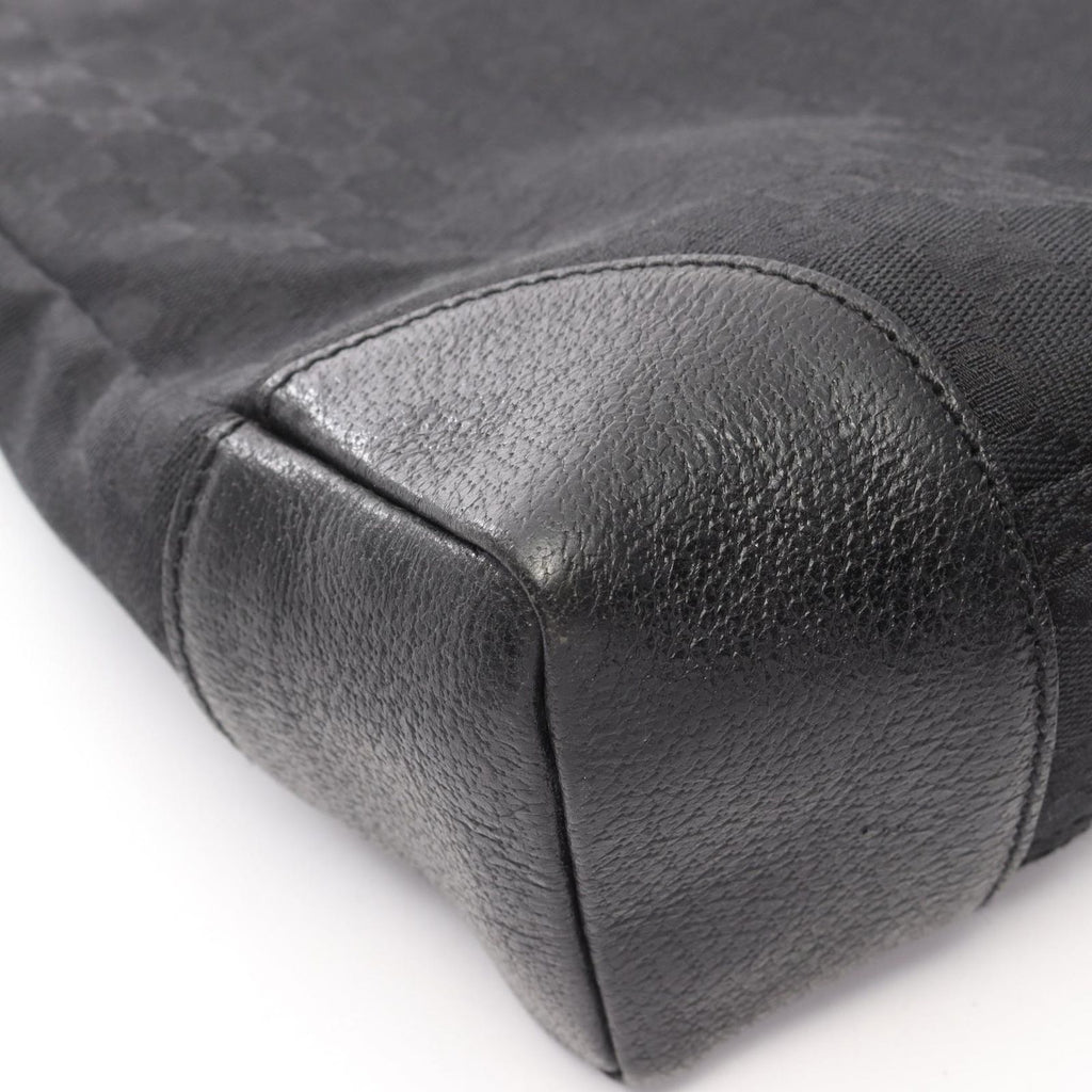 Gucci Shoulder Bag GG Canvas Black — view 8