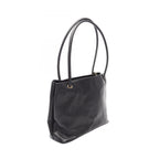 Chanel Tote CC Logo Black Caviar Leather CC Shoulder — view 2