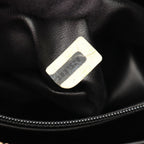 Chanel Tote CC Logo Black Caviar Leather CC Shoulder — view 5