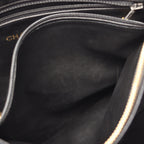 Chanel Tote CC Logo Black Caviar Leather CC Shoulder — view 7