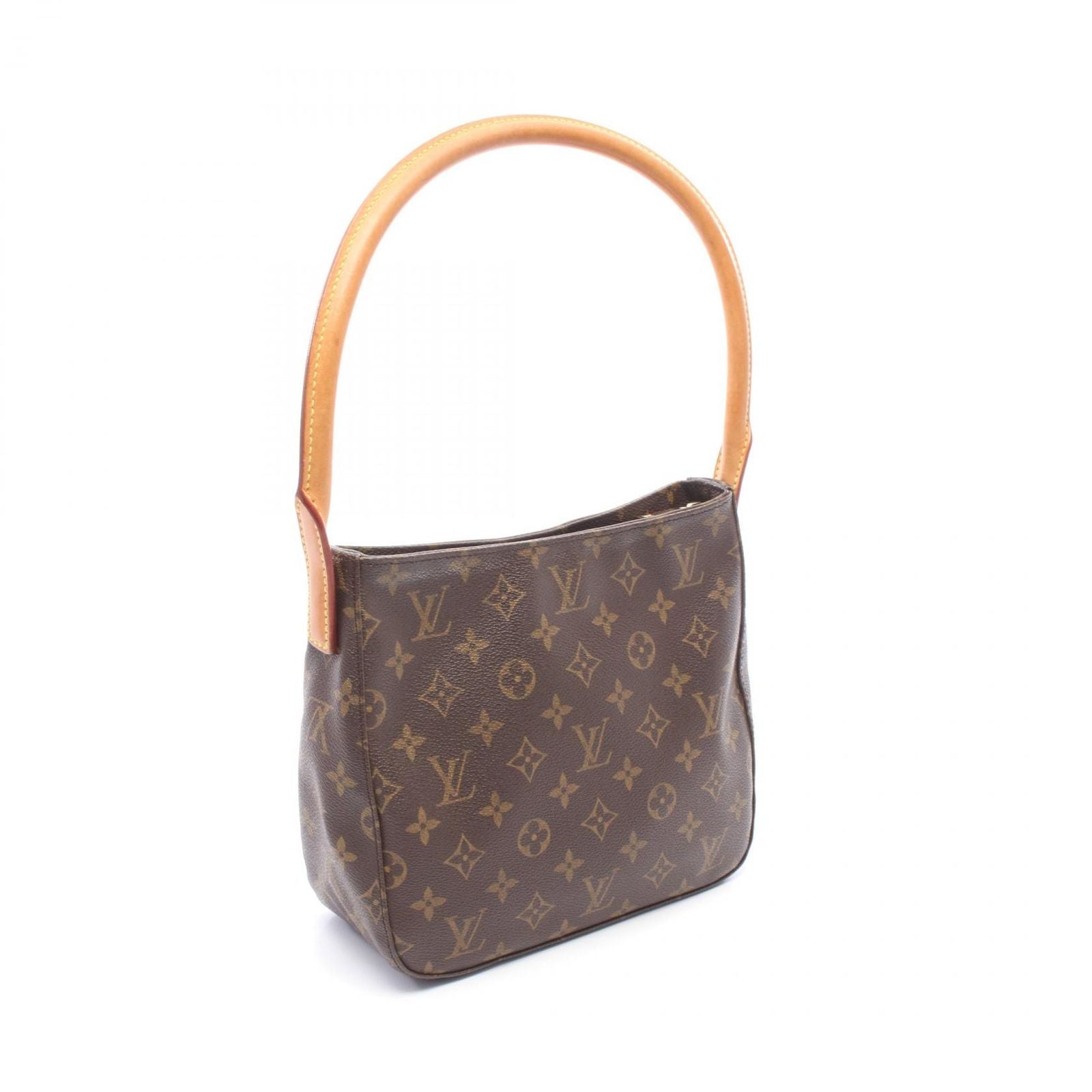Louis Vuitton Shoulder Bag Looping MM Canvas Leather — view 2