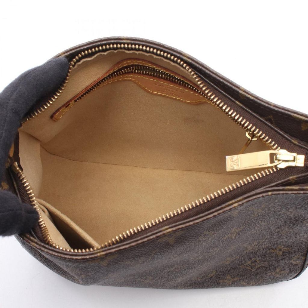 Louis Vuitton Shoulder Bag Looping MM Canvas Leather — view 3