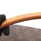 Louis Vuitton Shoulder Bag Looping MM Canvas Leather — view 8
