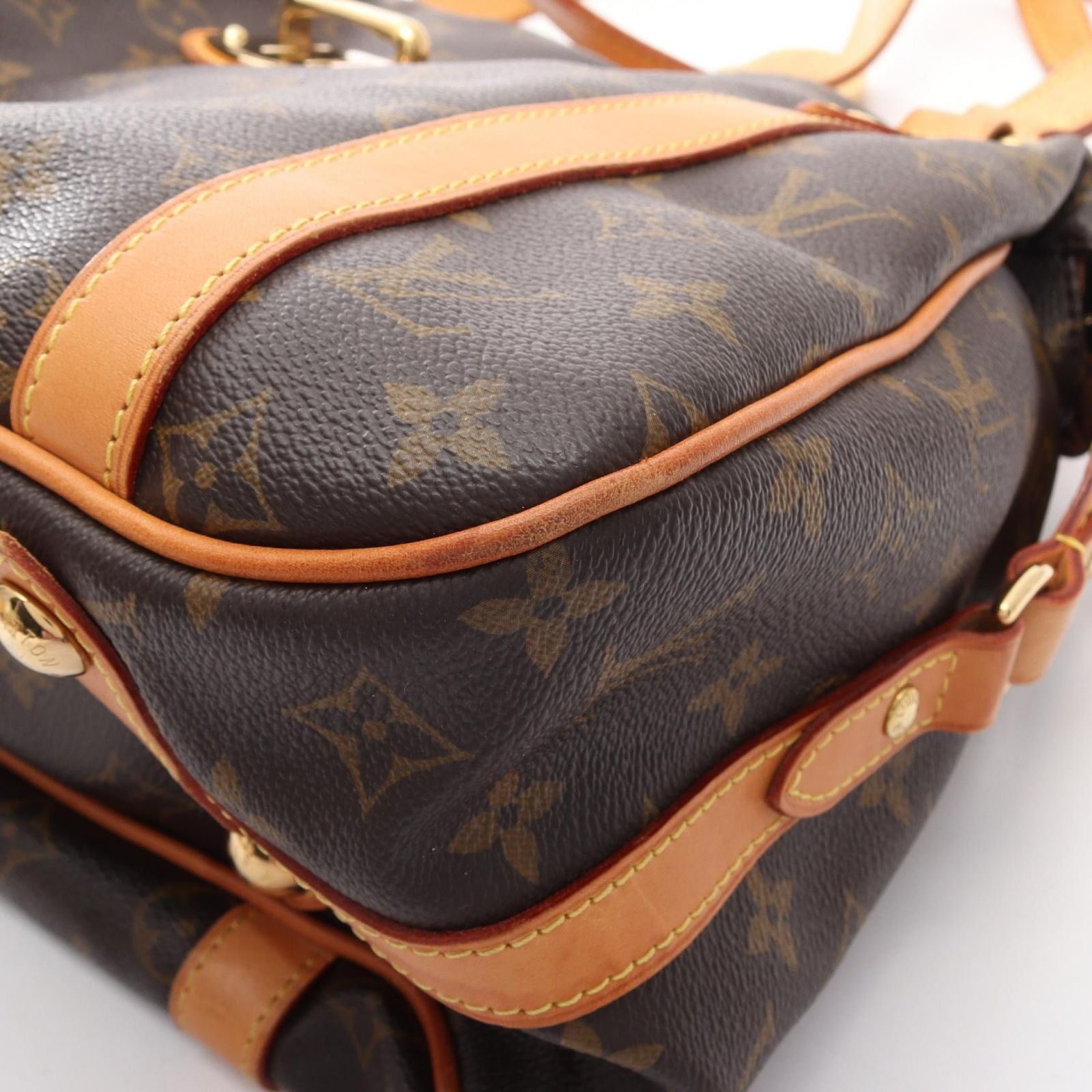 Louis Vuitton Shoulder Bag PM Monogram Canvas Leather PM — view 6