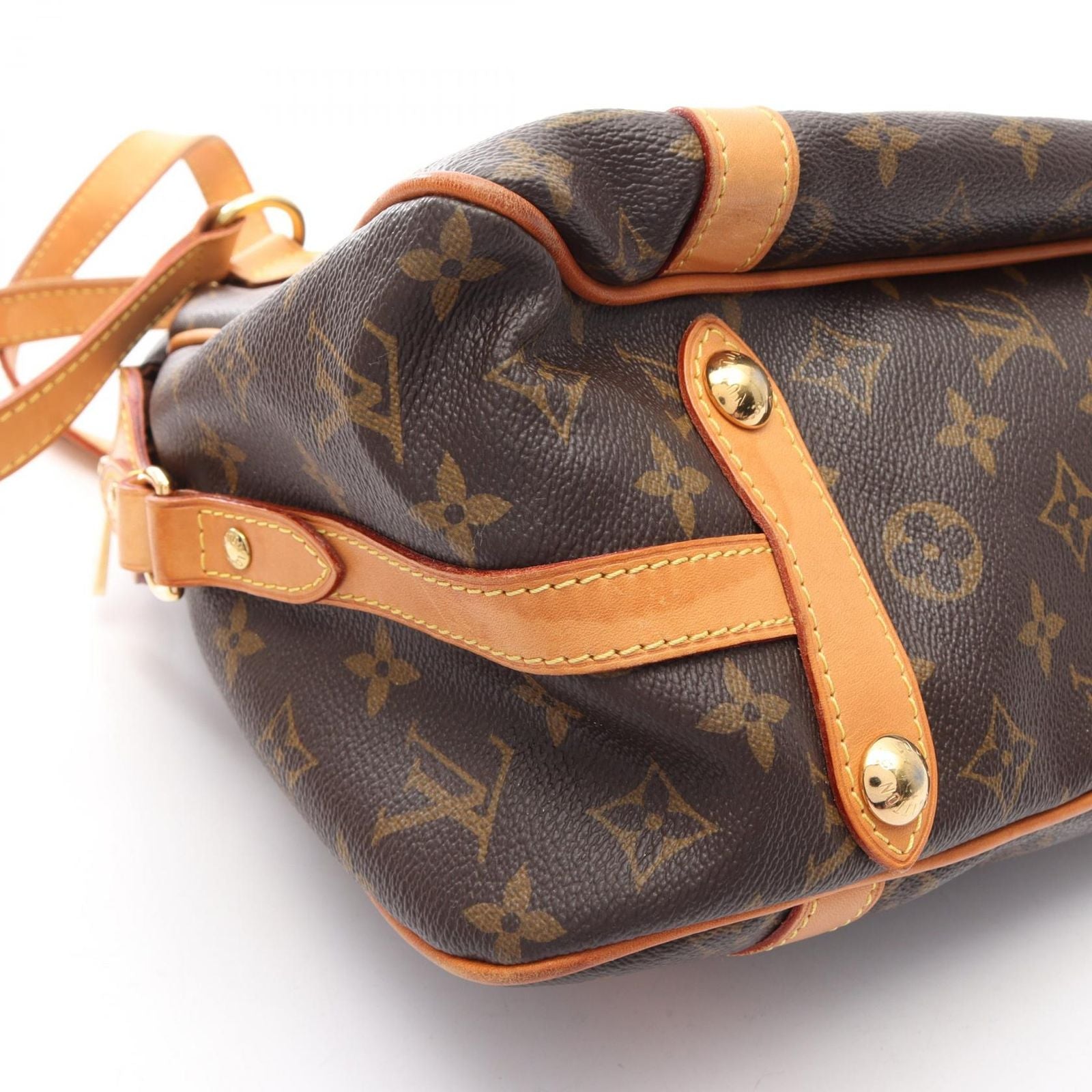 Louis Vuitton Shoulder Bag PM Monogram Canvas Leather PM — view 8