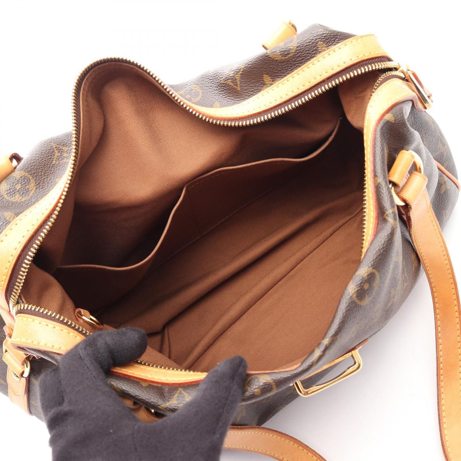 Louis Vuitton Shoulder Bag PM Monogram Canvas Leather PM — view 3