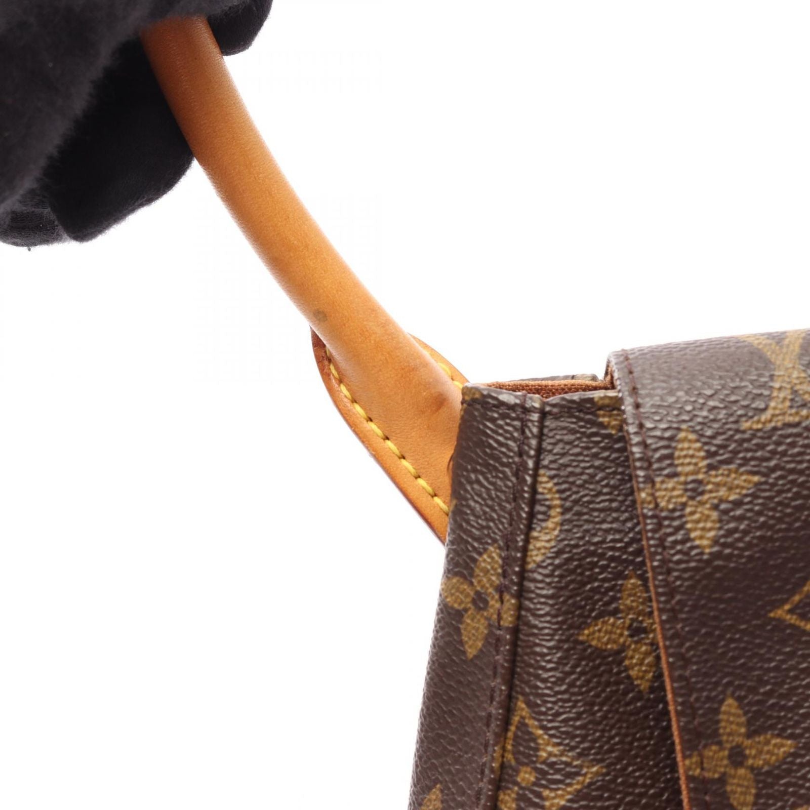 Louis Vuitton Handbag Mini Looping Monogram Canvas Leather — view 9