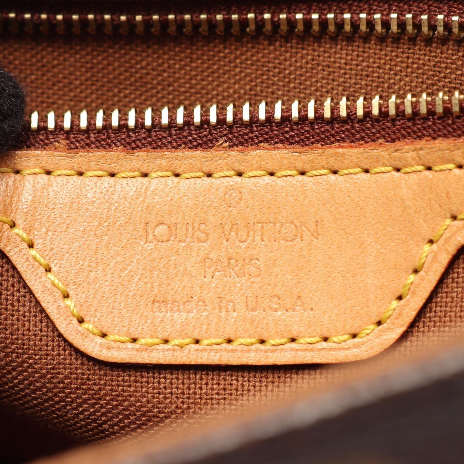 Louis Vuitton Handbag Mini Looping Monogram Canvas Leather — view 4