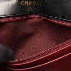 Chanel Shoulder Bag Quilted Diana Flap Black Lambskin Chain — view 6