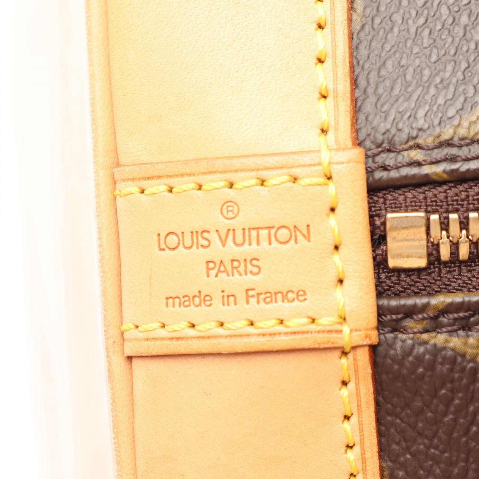 Louis Vuitton Handbag Alma PM Monogram Canvas Leather — view 4