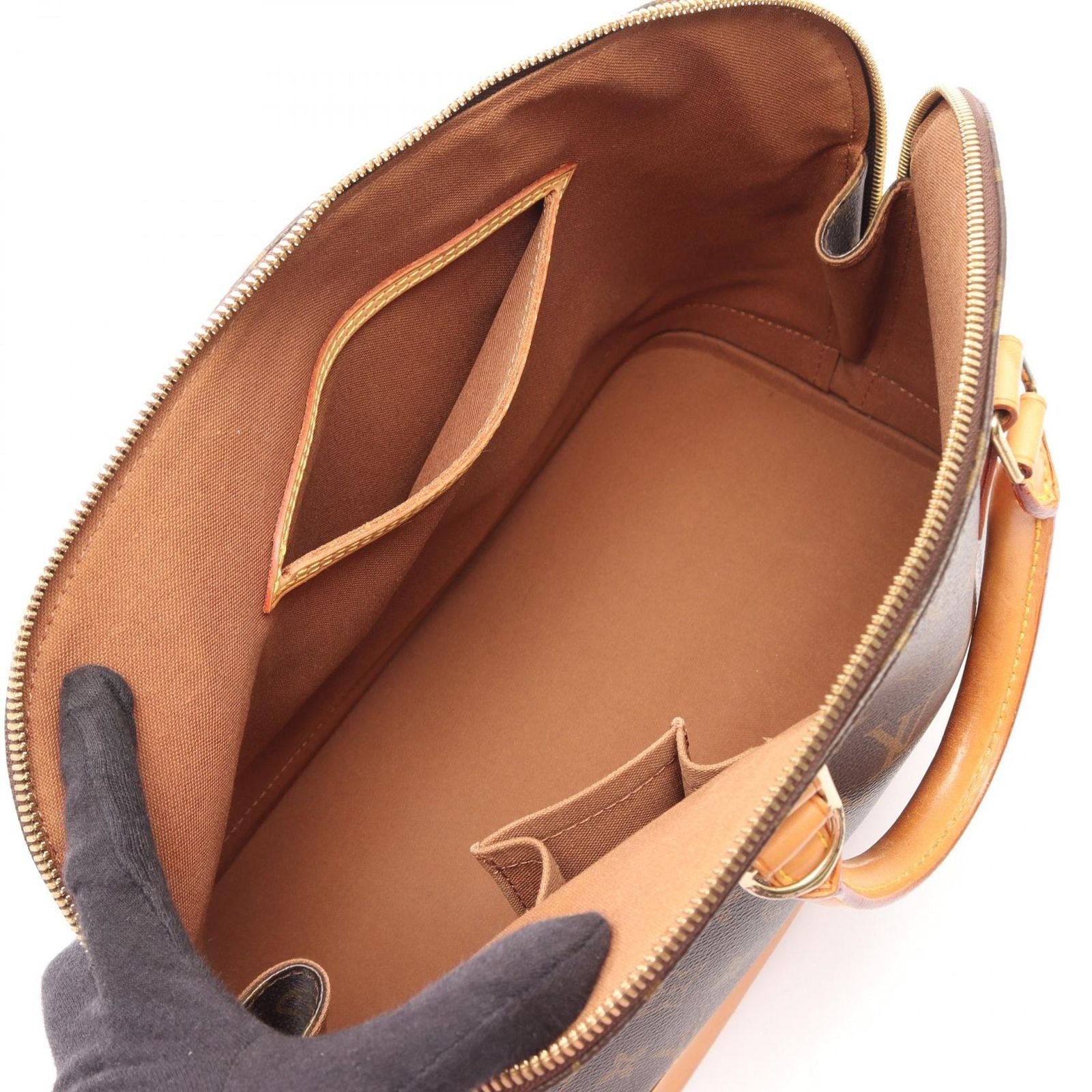 Louis Vuitton Handbag Alma PM Monogram Canvas Leather — view 3