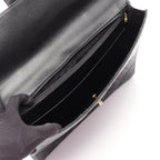 Chanel Briefcase Quilted Black Caviar Leather — view 3
