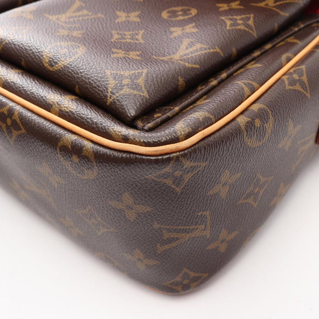 Louis Vuitton Shoulder Bag Viva Cite GM Monogram Canvas Leather — view 9