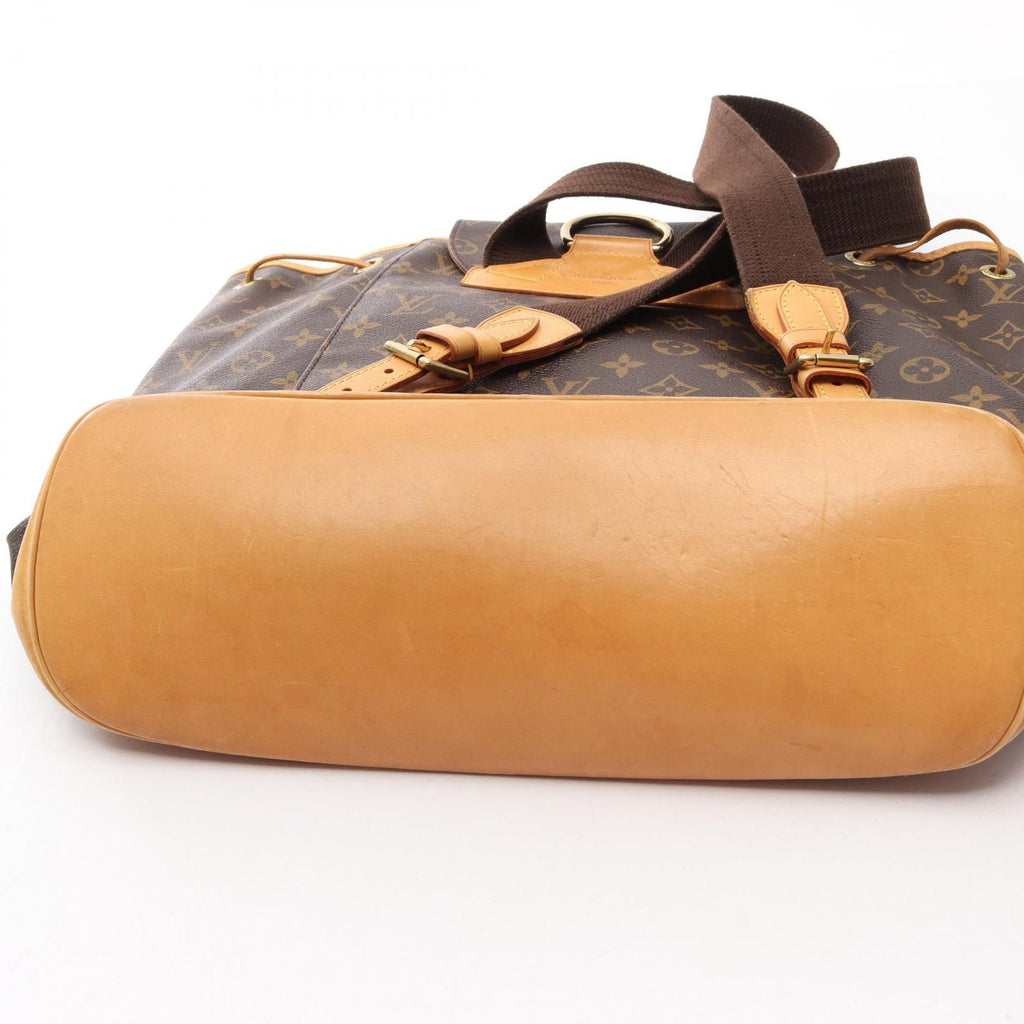 Louis Vuitton Backpack Montsouris GM Monogram Canvas Leather — view 8