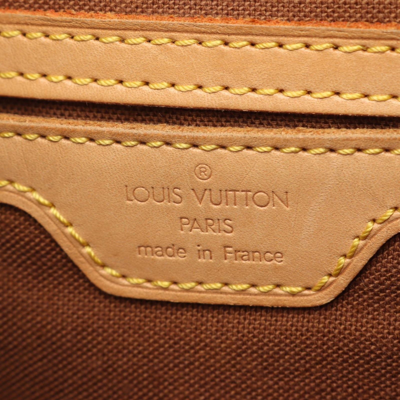 Louis Vuitton Backpack Montsouris GM Monogram Canvas Leather — view 4
