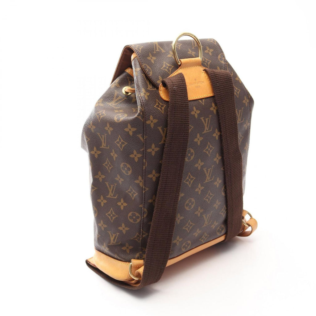 Louis Vuitton Backpack Montsouris GM Monogram Canvas Leather — view 2