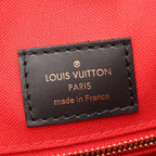 Louis Vuitton Shoulder Bag On The Go GM Canvas Leather — view 4