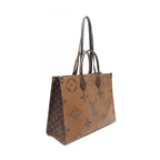 Louis Vuitton Shoulder Bag On The Go GM Canvas Leather — view 2